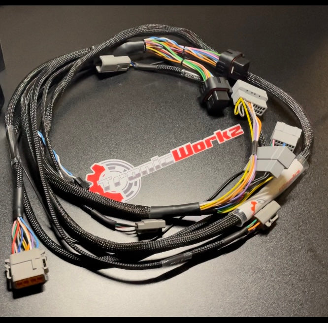 B series tucked harness, ft550 jumper harness