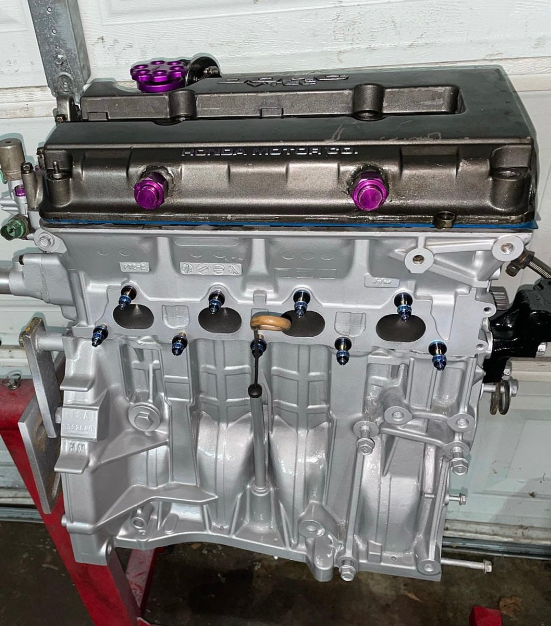 B- Series Titanium Burnt Intake Manifold & Exhaust