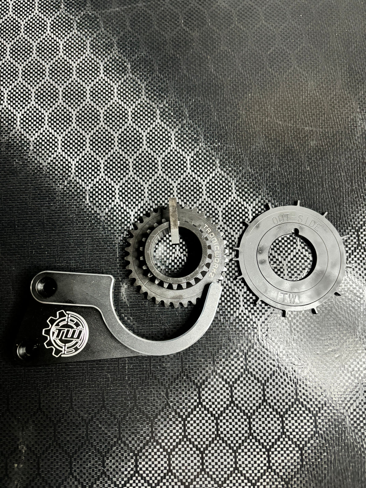 Modified Chain Set K-Series Special - Modified Crank Timing Gear And Chain Guide